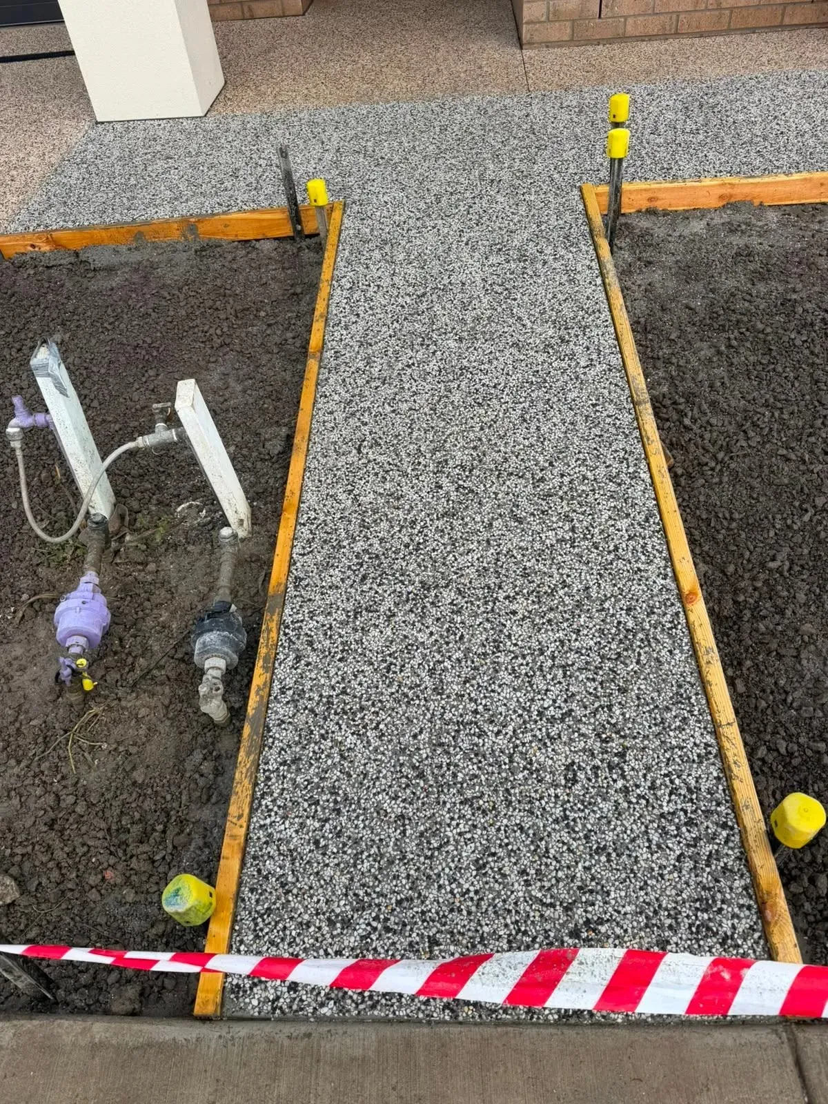 Exposed Aggregate Driveway in Geelong